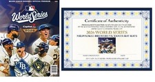 2026 OFFICIAL MLB WORLD SERIES GAME PROGRAM FEATURES MILWAUKEE BREWERS NLCS NLDS picture