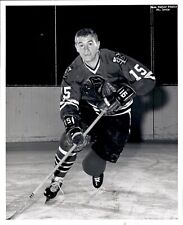 PF6 Original Photo DAVE GREEN 1966 CHICAGO BLACKHAWKS NHL ICE HOCKEY RIGHT WING picture