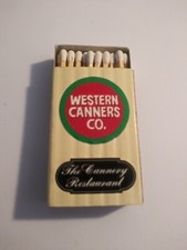 Vintage Wooden Matches Western Canners Company The Cannery Restaurant Newport... picture