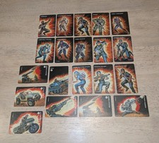 G.I. Joe Cobra 20 Card Lot - Snake Eyes Scarlett Cobra Commander Vintage 1982 picture