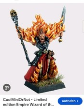 Warhammer Empire Bright Wizard Limited Edition 1996 Ultra Rare picture