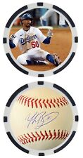 MOOKIE BETTS  - LOS ANGELES DODGERS - POKER CHIP -  ***SIGNED/AUTO*** picture