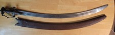 Antique Indian Tulwar Sword With Scabbard 18th 19th Century Mughal Period? picture