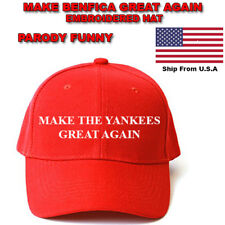 MAKE THE YANKEES GREAT AGAIN HAT Trump Inspired PARODY FUNNY EMBROIDERED picture