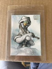 2010 TOPPS STAR WARS GALAXY SERIES 5 #17/502 🔥AHSOKA TANO picture