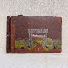 1930s 1940s Family Photo Album Texas Oklahoma Snapshots Buttram Campaign Sign picture