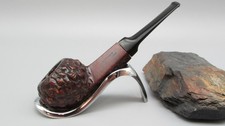 Vintage Dorset Rhodesian Tobacco Pipe Beautiful Carved Straight Very Nice Clean picture