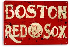 TIN SIGN Boston Red Sox, Sports, Fenway Park, Retro, Baseball Décor, A862 picture