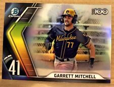 Garrett Mitchell(Milwaukee Brewers)2022 Bowman Chrome Rookie Card(Top 100) picture