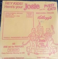 VERY VERY RARE CAPITOL REC Josie and the Pussycats record from Kellogg's (1970) picture