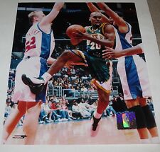GARY PAYTON SIGNED 8X10 PHOTO THE GLOVE AUTOGRAPH SEATTLE SUPERSONICS COA  picture
