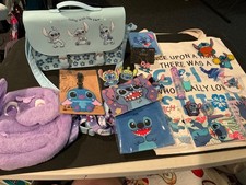 Large Disney Stitch Lot Purses,Bags, stuffies,patches picture