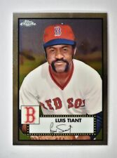 2021 Topps Chrome Platinum Anniversary Base #558 Luis Tiant - Boston Red Sox picture