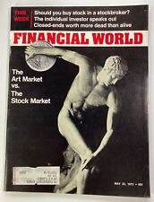 Financial World Magazine Vtg 1973 Rare Ads Art vs Stock Levi’s Trch MLB ATO Rawl picture