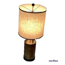 Vintage/Antique Re-Purposed Tin Can Based Lantern Lamp picture