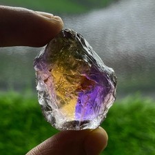 96.9 Cts Rare Big Ametrine Rough Gemstone – Natural Raw Amethyst and Citrine picture