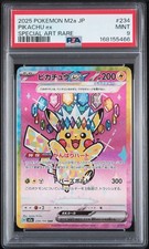 PSA 9 Pikachu EX SAR 234/193 M2a: Mega Dream Ex Holo (Japanese) picture