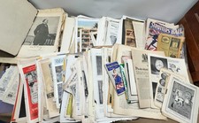 26lb HUGE Lot of Vintage Antique Paper Ephemera Advertising Junk Journals #P6 picture