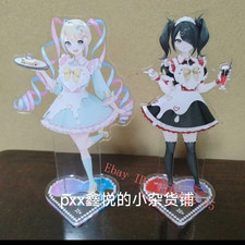 2Pcs/set Needy Girl Overdose Rain Ame-Chan Swing Acrylic Figure Stand Model 15cm picture