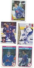 Mike Ricci Signed Hockey Card Quebec 1994 UD SP picture