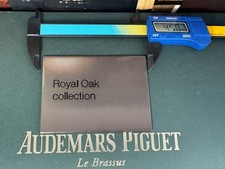 100% OEM AUDEMARS PIGUET Brass Boutique Display Sign 4.5” x 3.5” RARE & NEW picture