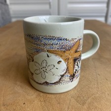 Vintage San Diego Espresso Mini Mug 3 OZ Souvenir Tan Beach picture