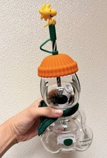 2026 Starbucks x Snoopy Special Edition Glass Tumbler Collectible Gift Presale picture