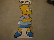 Bart Simpson The Simpsons Original 1990 Promotional Store Display Standee picture