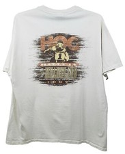 Vintage Harley Davidson T-Shirt XL Hog Rally In The Heartland Oklahoma 1997 picture