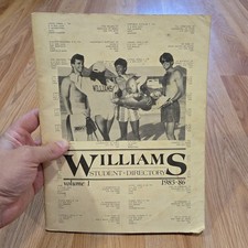 Williams College Student Directory 1985 - 1986 Williamstown Massachusetts MA VTG picture