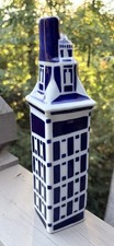 Sargadelos 12” Porcelain Tower Of Hercules Liquor Bottle Signed picture
