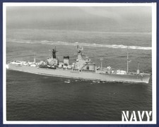 USS NORTHAMPTON CLC-1 Command Light Cruiser 8 x 10 Official USN Photo picture