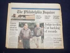 1997 NOV 26 PHILADELPHIA INQUIRER-CLINTON & JIANG AT PACIFIC RIM SUMMIT- NP 7164 picture