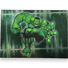 2003 Topps Marvel The Incredible Hulk Gamma Ray Foil Hulk Incredible #1 of 10 picture