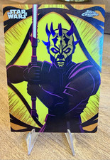 2026 Topps Chrome Star Wars Kyber Light Savage Opress KL-28 Eric Tan - SSP picture