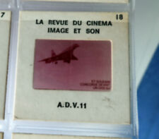 rare 1969 slide & sudden concord becomes a bird plane flight picture