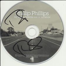 PHILLIP PHILLIPS SIGNED THE WORLD FROM THIS SIDE OF THE MOON CD DISK picture