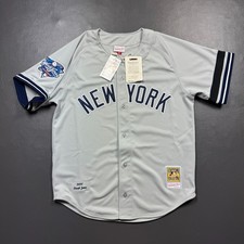 100% Authentic Derek Jeter Mitchell Ness 2000 World Series Yankees Jersey 48 XL picture