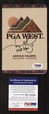 Jason Giambi signed autograph PGA West Scorecard PSA picture