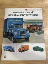 Vintage 1959 International Medium And Heavy Duty Trucks Original Sales Brochure picture