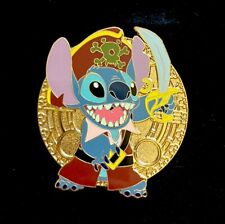 Disney Shopping Stitch as Pirate Coin Series LE 250 Pin NOC picture