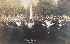 MSU Michigan State RPPC Flag Rush East Lansing 1916 Posted Divided Back w/ Stamp picture
