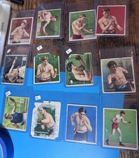 Lot Of 12 x 1910’s Mecca & Hassan T218 Boxing Cards picture