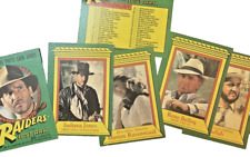 Vintage 1981 Topps Indiana Jones Raiders of the Lost Ark 200+ Card Set Cards  picture