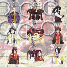 9Pcs Hot Though I Am An Inept Villainess Kou Reirin Shu Keigetsu Acrylic Pendent picture