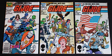 GI Joe Order of Battle #1-3 *Series 4 missing* Handbook Series Set Marvel 1987 picture