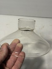 Antique Victorian Illuminator Kerosene Oil Lamp Chimney Shade picture