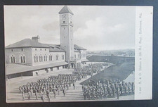 B.&O. Station and 5th MD Regiment Baltimore MD Posted Rotograph UDB Postcard picture