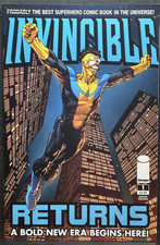 Image Comics Invincible Returns #1 Second Printing 1st Thragg 8.0 picture