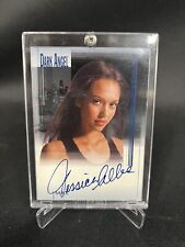 2002 Topps Dark Angel Jessica Alba On Card Autograph RARE 1 in 454 Packs MINT picture